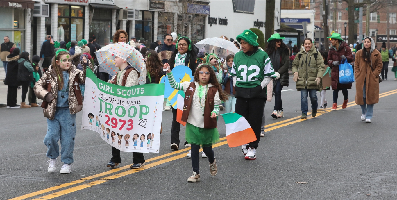 See photos from the White Plains 25th Anniversary St. Patrick's Day Parade