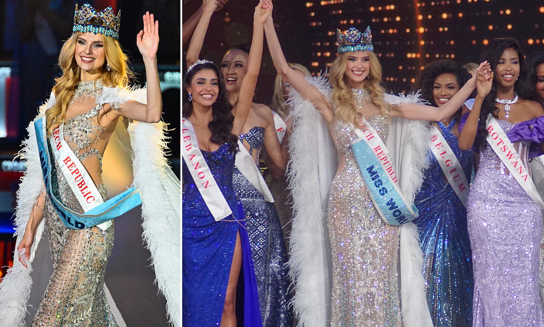 Czech Law Student Krystyna Pyszková, 23, Is Crowned Miss World 2024 At ...