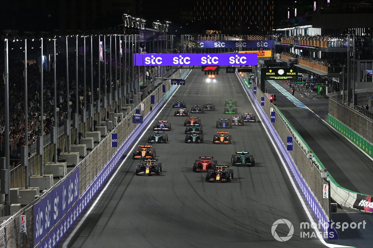 2024 F1 Saudi Arabian GP results Max Verstappen wins