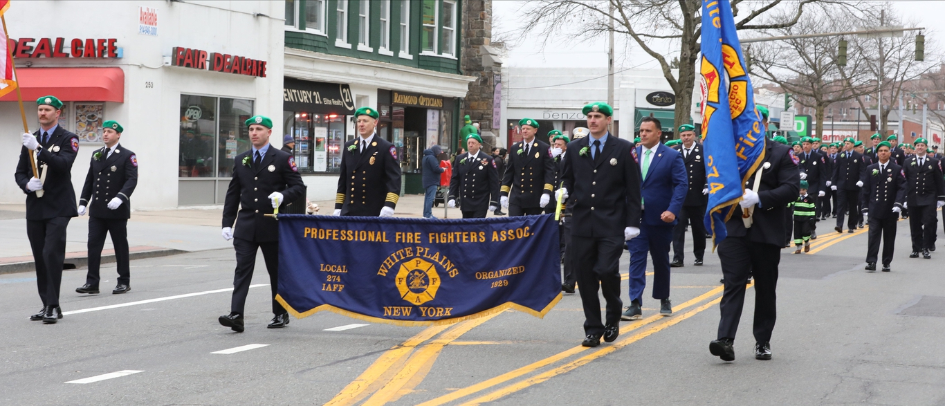 See photos from the White Plains 25th Anniversary St. Patrick's Day Parade