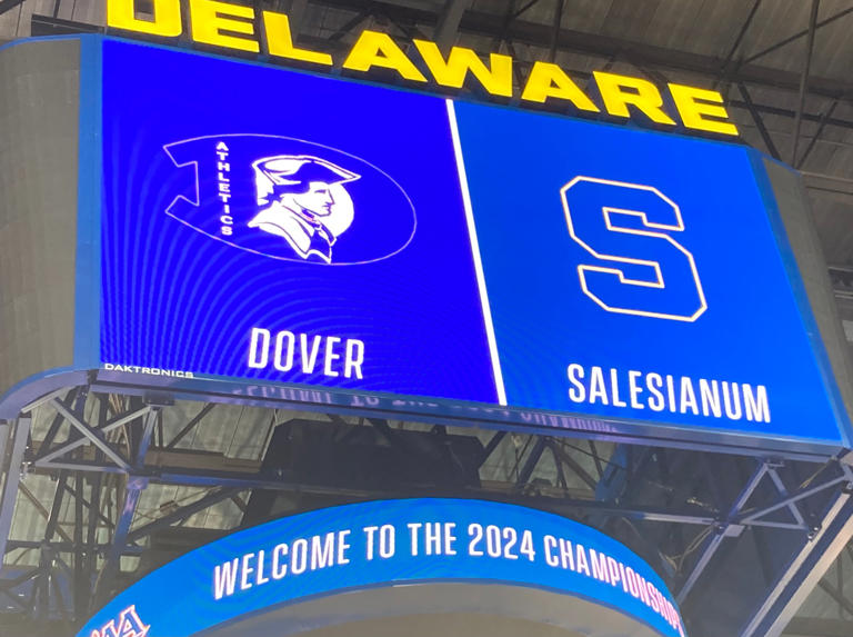 Updates Salesianum vs. Dover in DIAA Boys Basketball championship game