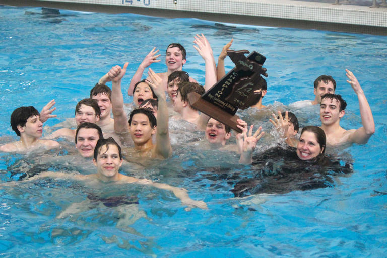 MHSAA boys swimming finals Ann Arbor Pioneer's depth leads to Division