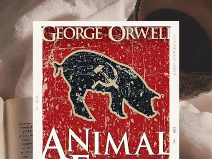 <p>An absolute classic, ‘Animal Farm’ is part of not just readings but also syllabus in many courses and colleges. Orwell uses farm animals to represent various political figures and ideologies, offering a powerful critique of totalitarianism and the abuse of power.</p>