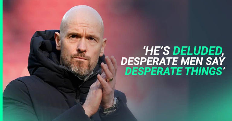 ‘Desperate’ Ten Hag hammered again for using stats to cover up glaring ...