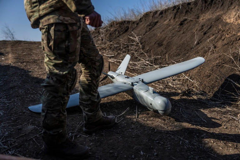 Ukrainian reconnaissance drone unit 