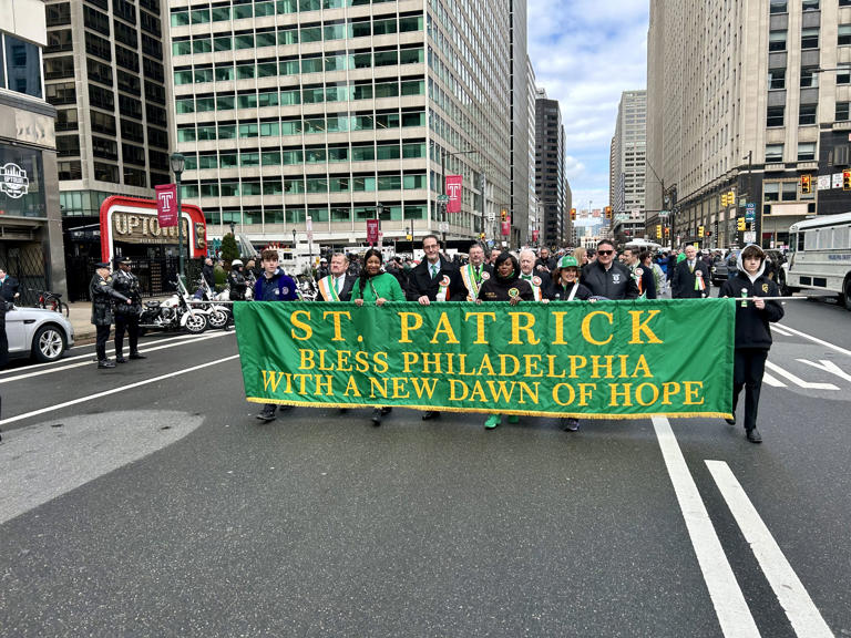 Philadelphia celebrates with the 2024 St. Patrick's Day Parade