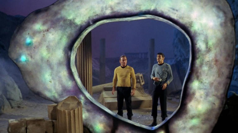Star Trek The City on the Edge of Forever Kirk Spock Guardian of Forever