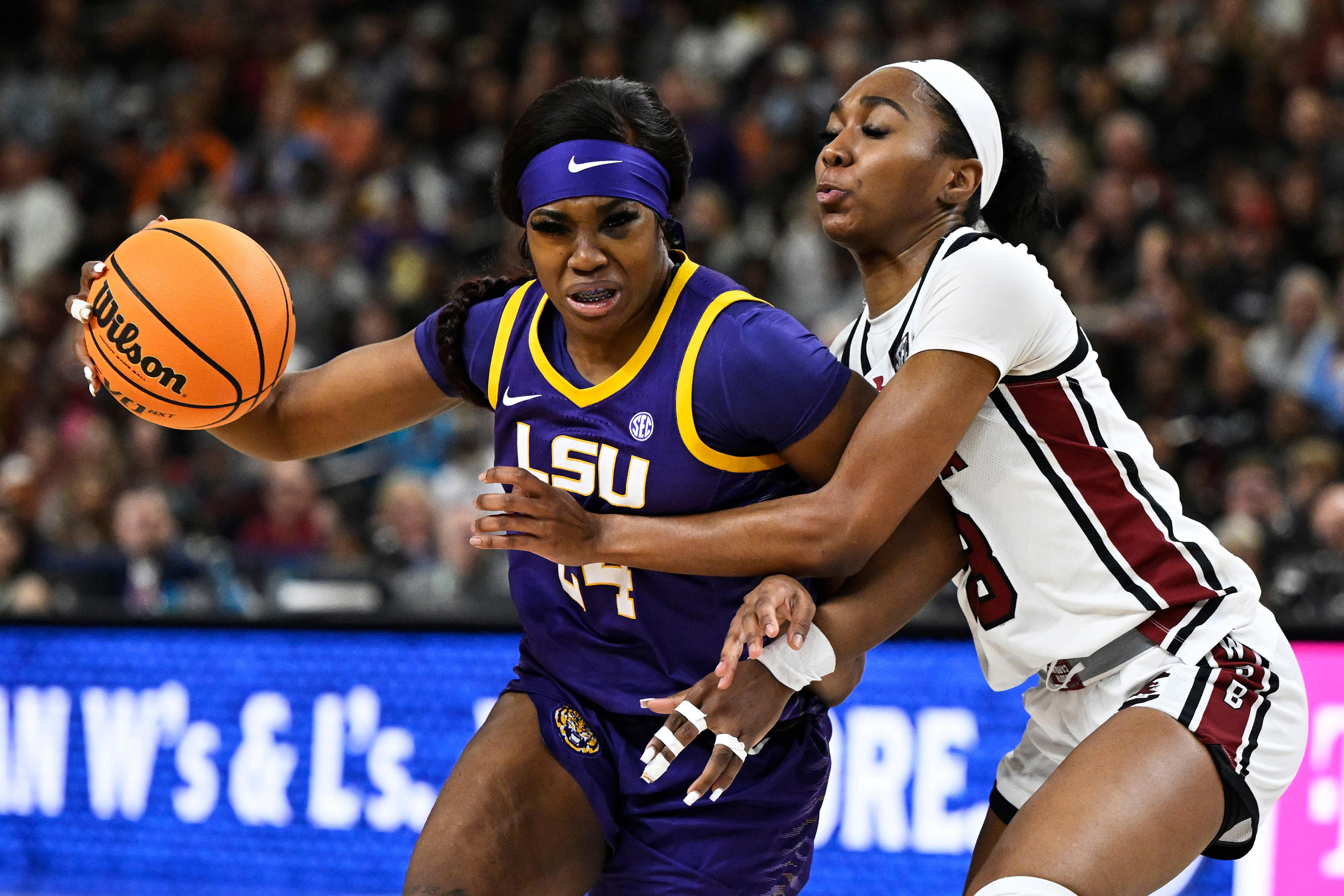 LSU Women's Basketball Outlasts Rice In 2024 NCAA Tournament First ...