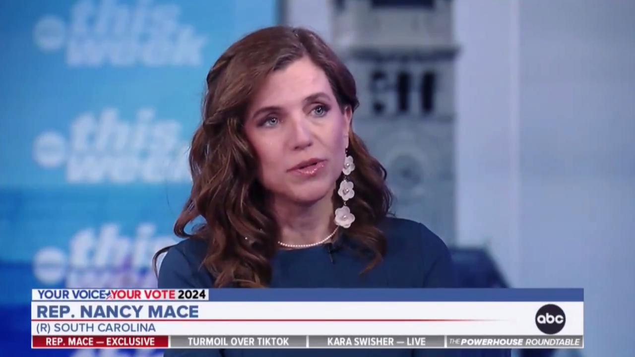 Nancy Mace Pushes Back On George Stephanopoulos In Heated Exchange Over ...