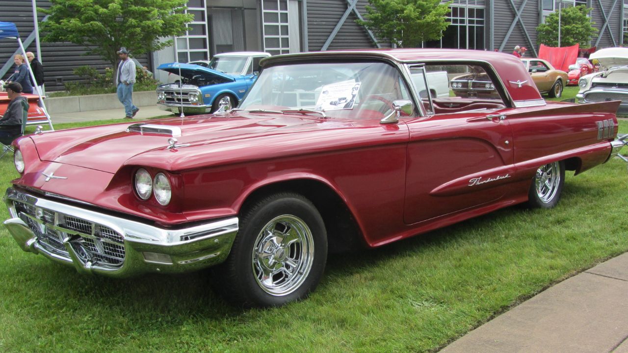 <p>Priced at about $20,000, the 1960 Thunderbird wasn’t just Ford’s retort to the Corvette; it was its own thing, a luxury ride with a beefy V8 under the hood. Ford played it smart, not boxing the T-bird as a <a href="https://www.riderambler.com/hall-of-shame-25-worst-sports-cars-ever-made/">sports car</a> but as something more upscale, and guess what? It worked. This bird outdid the Corvette in sales early on. Though the Thunderbird’s production stopped in 2005, the ’60 model, with its sleek, jet-fighter looks, still turns heads and runs strong as a daily whip with the right TLC.</p>