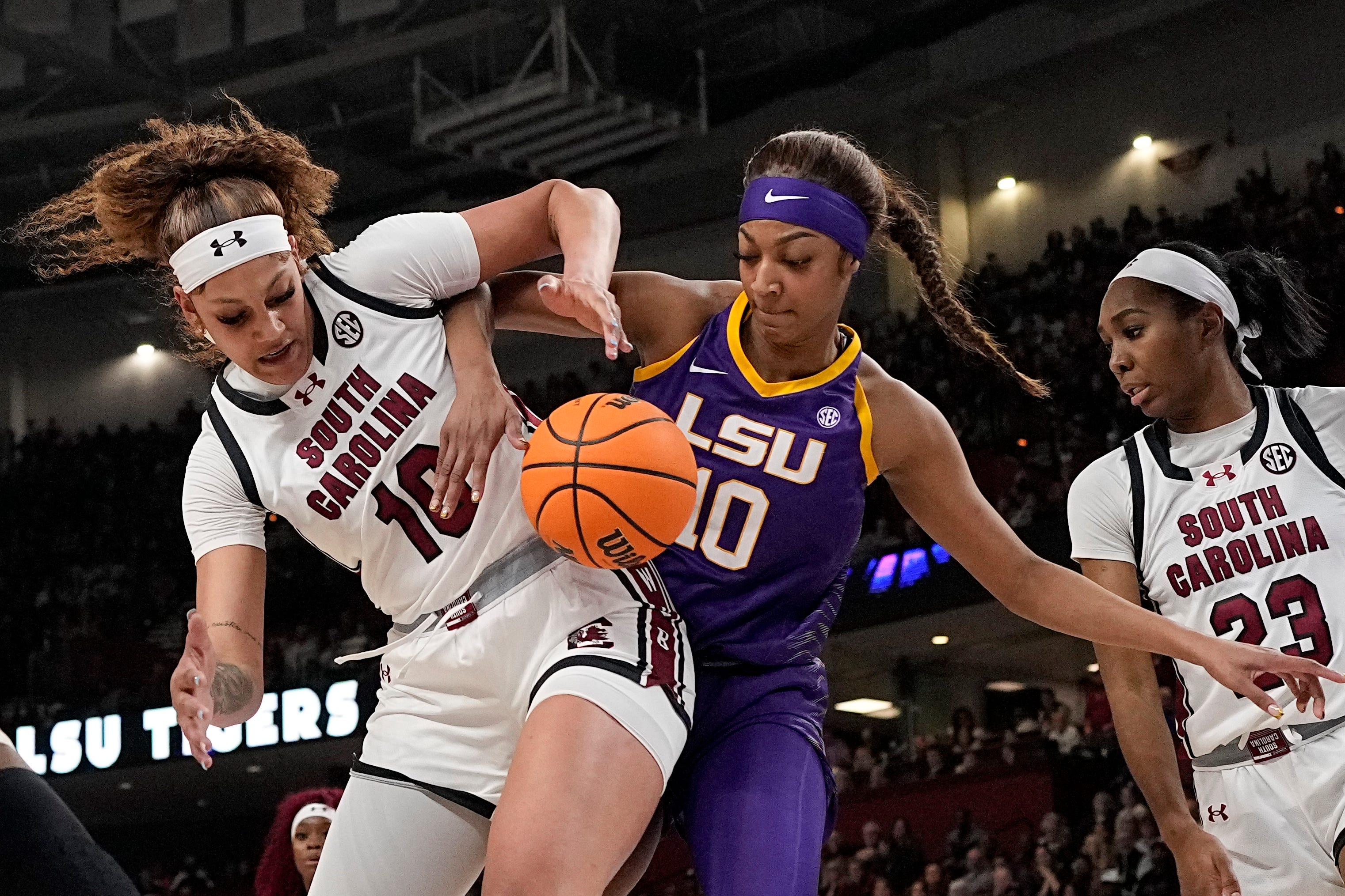 Shorthanded LSU Women's Basketball Falls To South Carolina For SEC ...