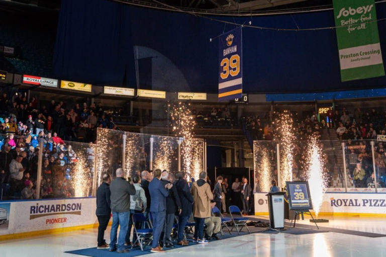 Emotional ceremony for Saskatoon Blades icon, Banham jersey retired