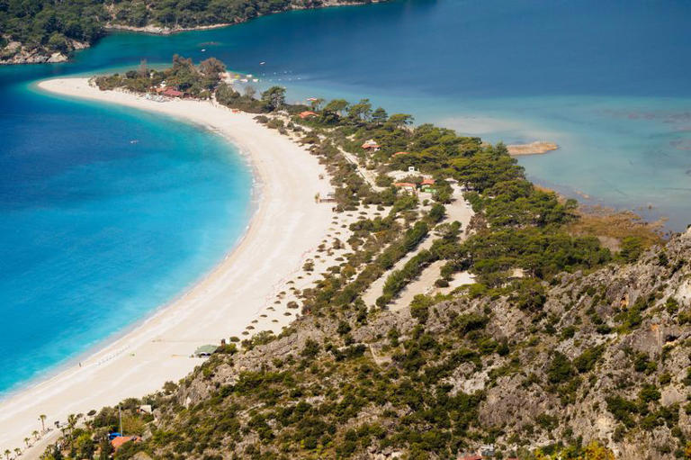 A beach in Turkey