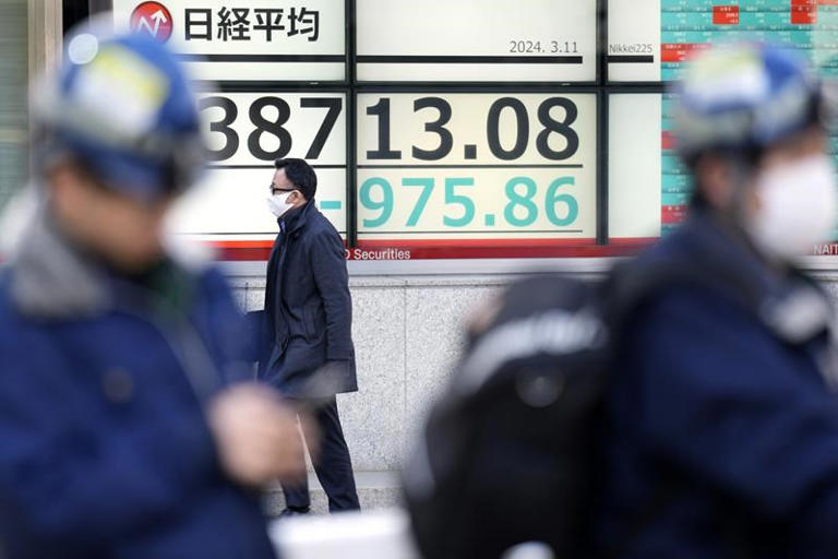 Stock market today: Asian shares are mostly higher ahead of a US report on  inflation