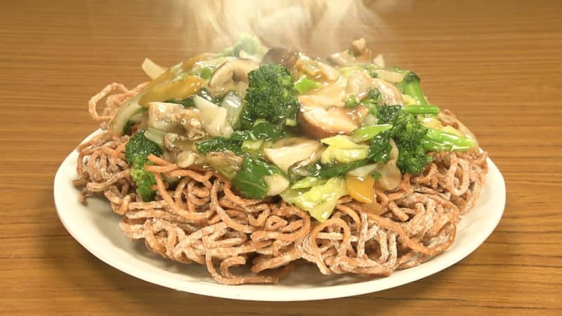 『dash0円食堂』廃棄予定の大量野菜で作った『餡かけかた焼きそば』国分太一「脇役の野菜、やばくないですか」