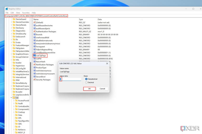 A screenshot depicting the procedure to disable Credential Guard.