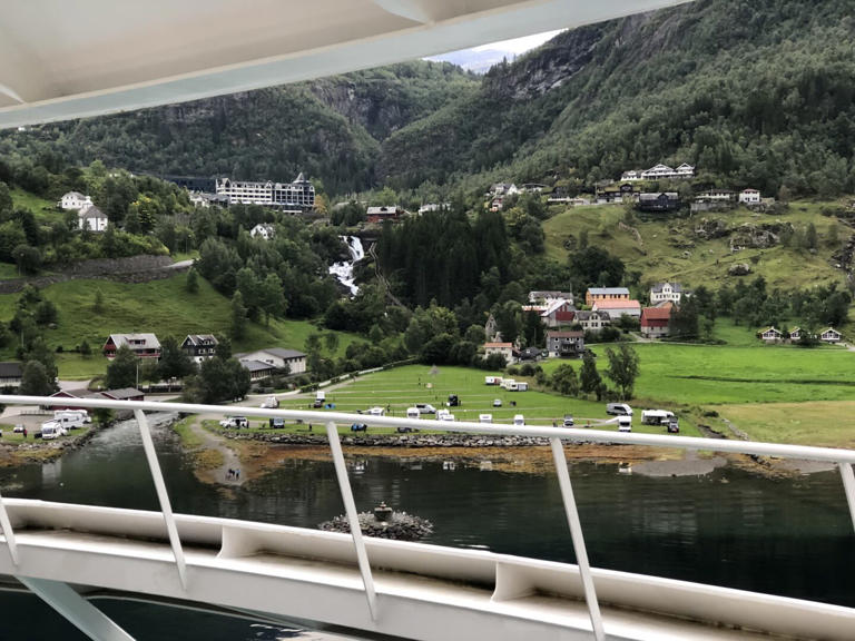 Port Guide Of Geiranger Norway