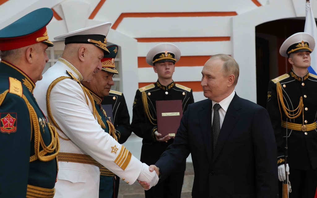 Putin Axes Head Of Russia’s Navy After String Of Humiliating Black Sea ...