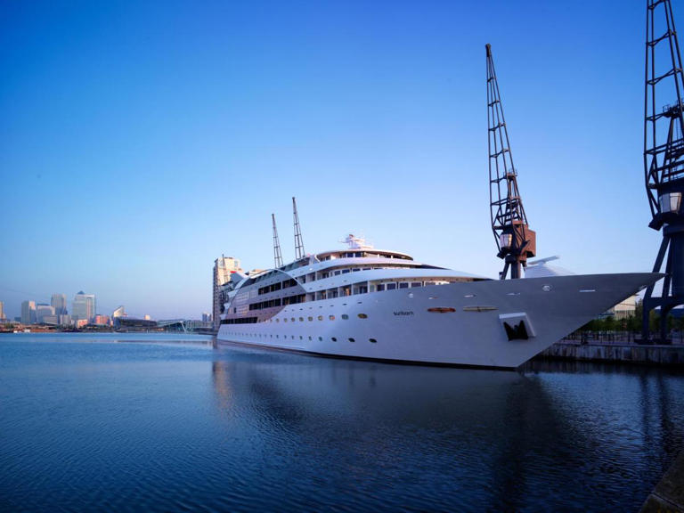 Review: I spent a night on board a superyacht in the Royal Victoria Docks