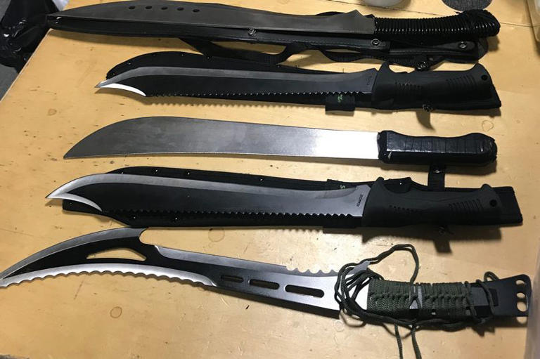 Teens' machete and 'zombie' knives linked to 'medieval violence at ...