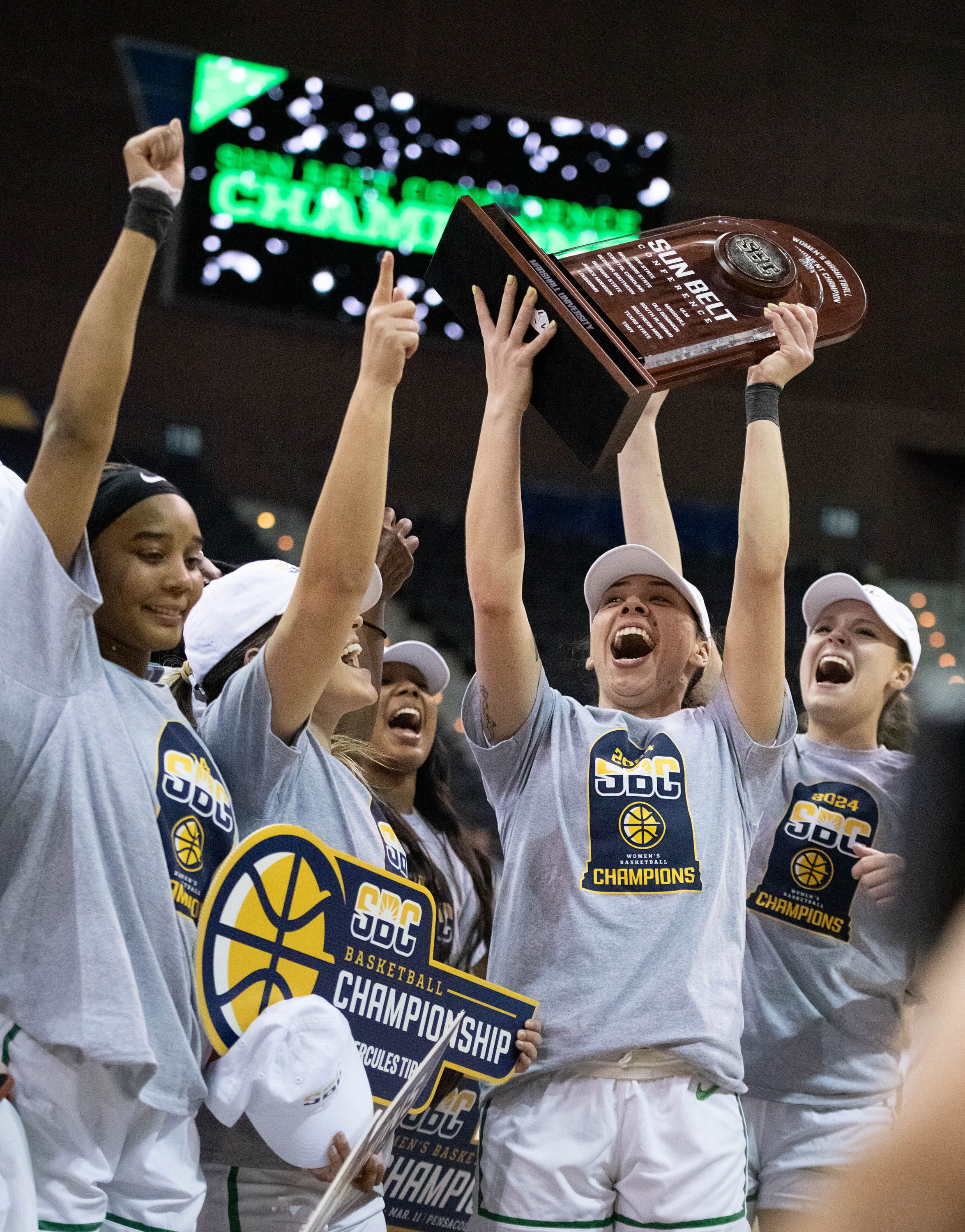 Marshall women's basketball wins Sun Belt Conference championship over