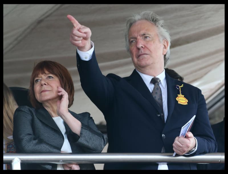 Alan Rickman: This Was His Wife At The Time Of His Death