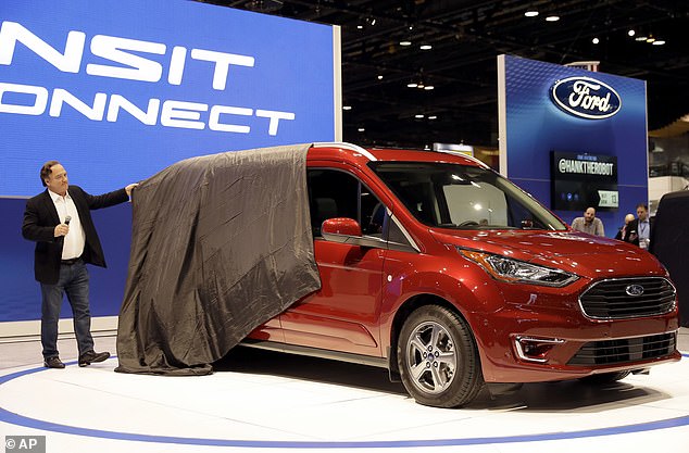 ford agrees to pay doj $365million after 'dodging 25% import tariffs by adding sham rear seats to vans so that they were classified as passenger vehicles'
