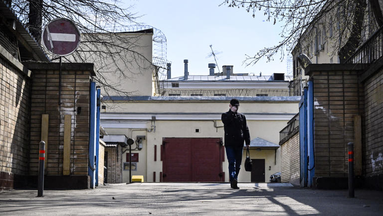 Baek is being held at Moscow's Lefortovo prison [Alexander Nemenov/AFP]