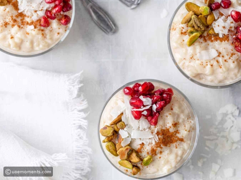 Ramadan recipe: Almond milk rice pudding