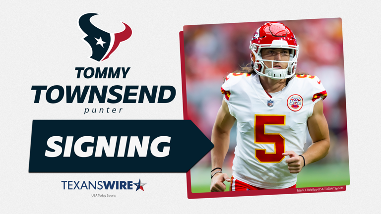 NFL rumors: Chiefs punter Tommy Townsend expected to sign with Texans