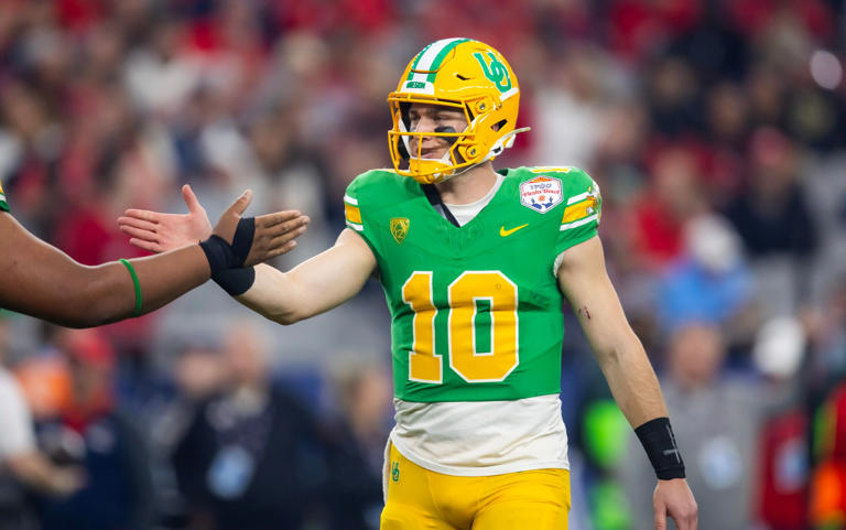 Players To Watch During Oregon Pro Day 2024 Can Bo Nix and Bucky