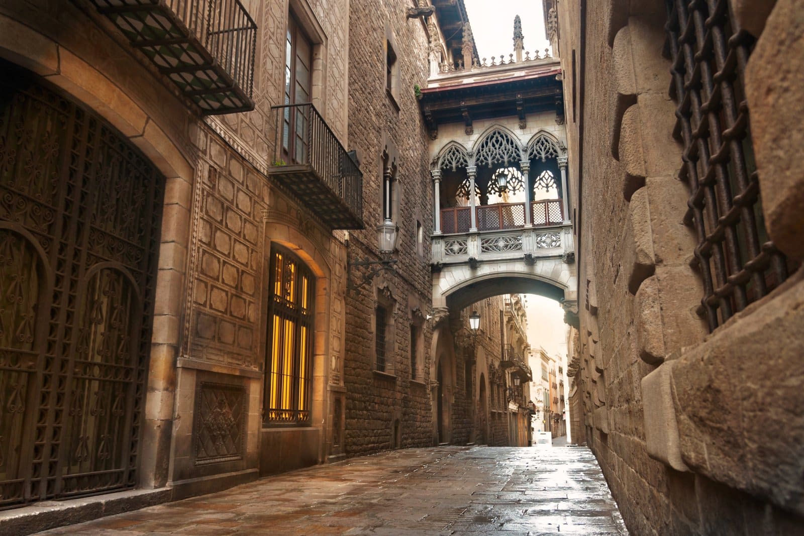 <p><span>Discover the heart of Barcelona’s Gothic Quarter, a labyrinth of narrow alleys and hidden squares that come alive at night. This historic district is a treasure trove of old-world bars and quaint taverns, where the walls hold secret tales of the past.</span></p> <p><span>Enjoy an evening stroll under the ancient archways, sipping local Catalan wines or craft beers in dimly lit bars with charm and character. The Gothic Quarter has a historic ambiance and vibrant cultural hub where live music spills onto the cobblestone streets. Impromptu performances add to the lively atmosphere.</span></p> <p><b>Insider’s Tip: </b><span>Look for hidden speakeasy bars in the Gothic Quarter for an exclusive experience. </span></p> <p><b>When To Travel: </b><span>Year-round, though spring and autumn offer pleasant temperatures for night-time explorations. </span></p> <p><b>How To Get There: </b><span>Accessible via the Jaume I or Liceu Metro stations.</span></p>