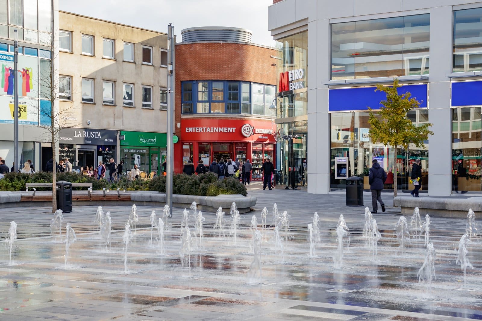 Image Credit: Shutterstock / Philip Bird LRPS CPAGB <p><span>As a post-war new town, Crawley was built for practicality, resulting in a functional but not particularly charming urban environment.</span></p>
