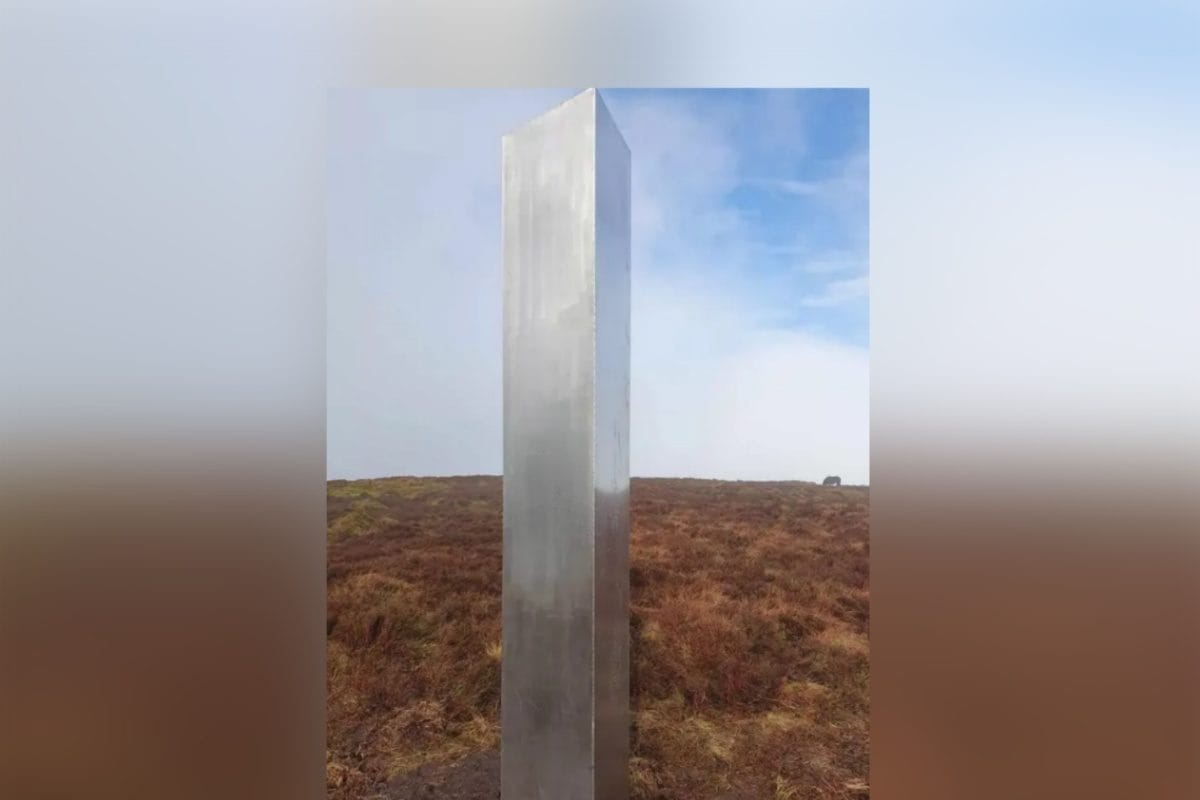 Mysterious Enormous Steel Monolith Appears Atop Hill In Wales