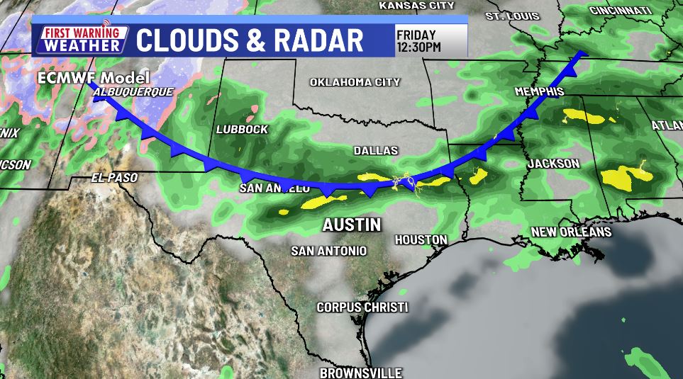 First Warning: Severe Storms Possible Late This Week