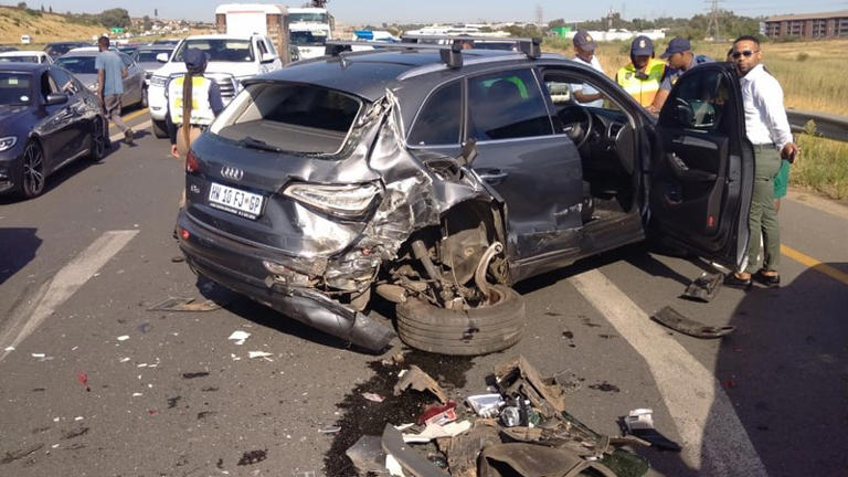 Horror as truck hit multiple cars on the N14