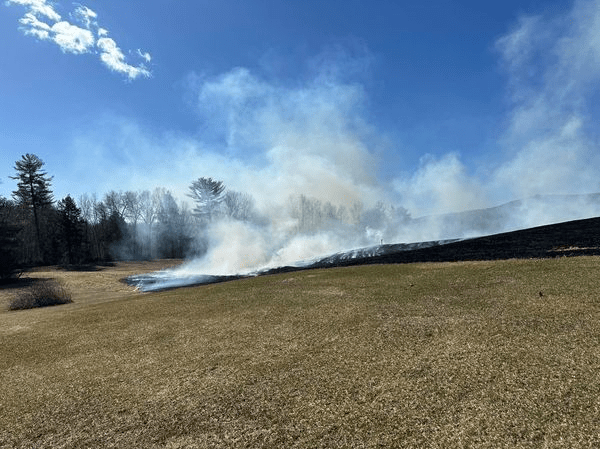 Brush Fire Closed Portion Of Loudville Road In Easthampton