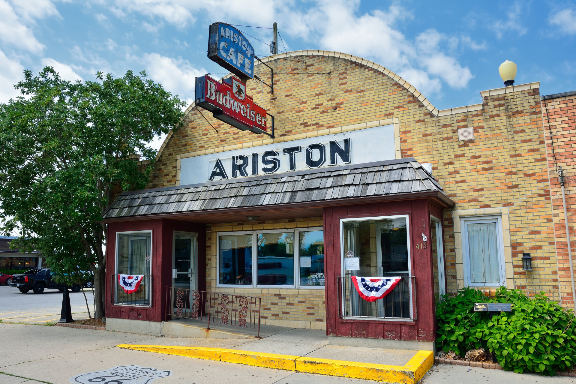 The Ariston Cafe, in Litchfield. The eatery was founded in 1924 by Pete Adam, a Greek immigrant.