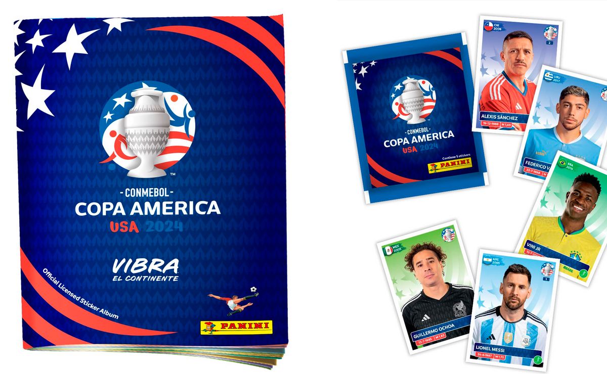 Salió El álbum De Figuritas De La Copa América USA 2024 En Argentina ...