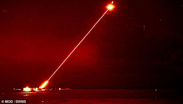 Newly declassified footage reveals Britain's deadly DragonFire LASER ...