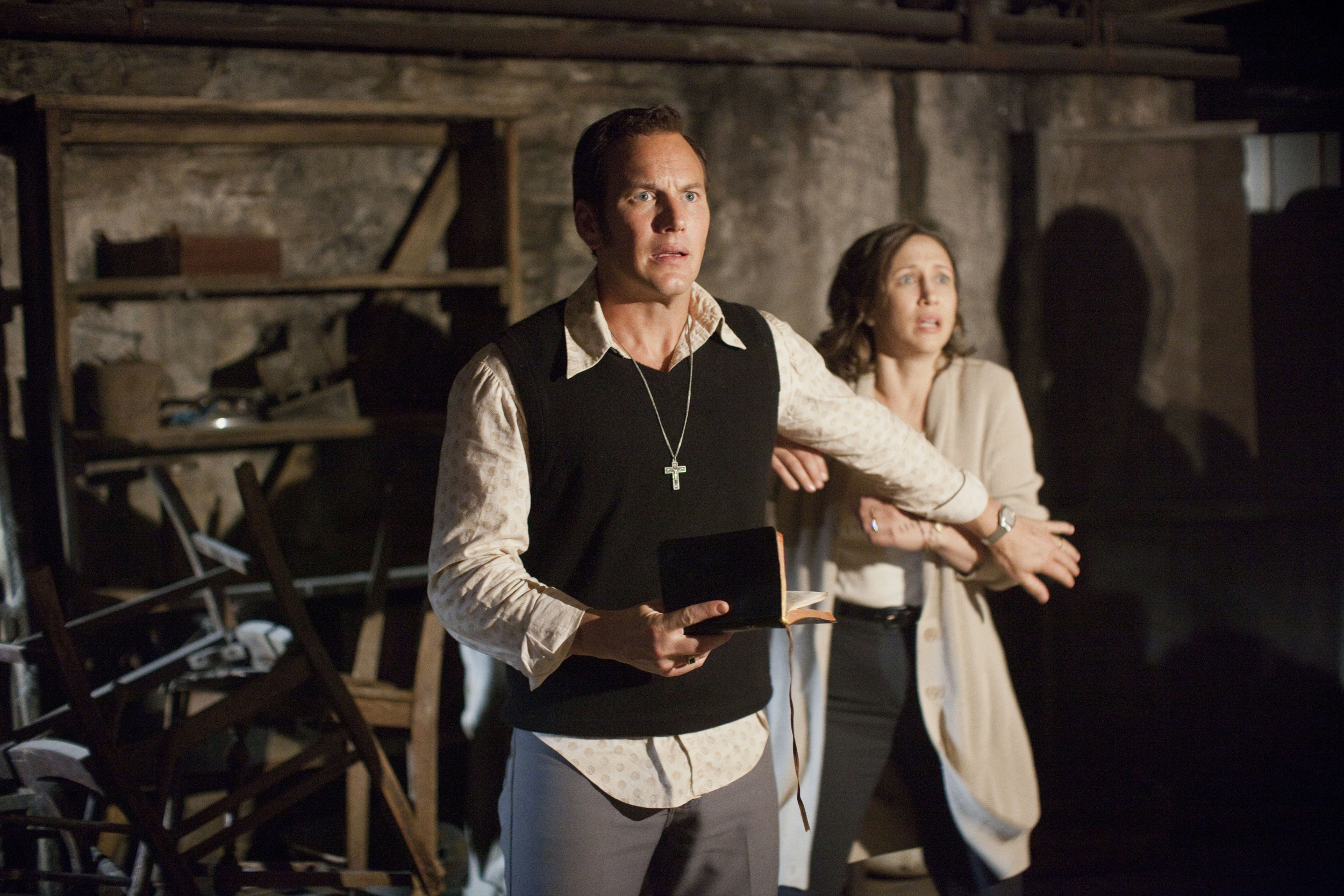 <p><em>The Conjuring </em>is entertaining in a packed theater. There's nothing fun about its premise, but it's fun to see with a bunch of terrified people.</p><p><a href='https://www.msn.com/en-us/community/channel/vid-cj9pqbr0vn9in2b6ddcd8sfgpfq6x6utp44fssrv6mc2gtybw0us'>Follow us on MSN to see more of our exclusive entertainment content.</a></p>