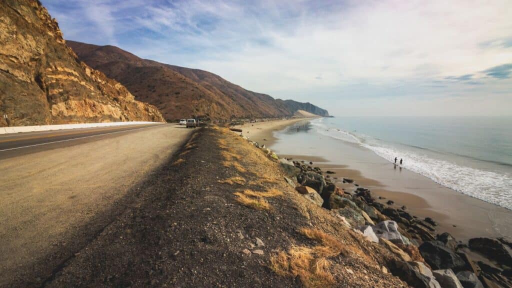 <p>California’s Pacific Coast Highway, also called Highway 1, is ideal for road trips. The road curves around cliffs and offers extensive views of the Pacific Ocean. Starting in San Francisco and ending in San Diego, the 659-mile drive encompasses the beauty of coastal California.</p>