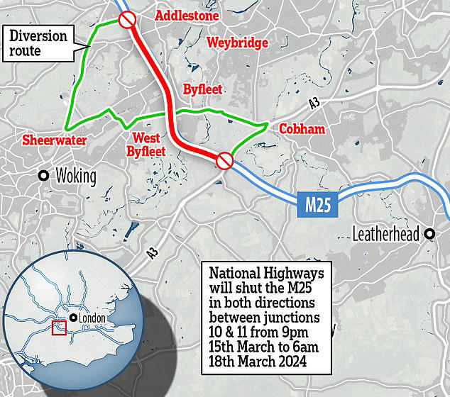 the-10-mile-m25-diversion-set-to-cause-traffic-meltdown