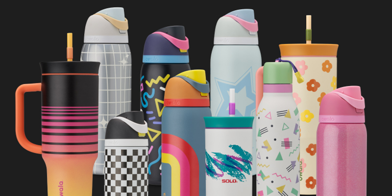 Owala Just Dropped Nostalgic Water Bottles Inspired By The '70s, '80s ...