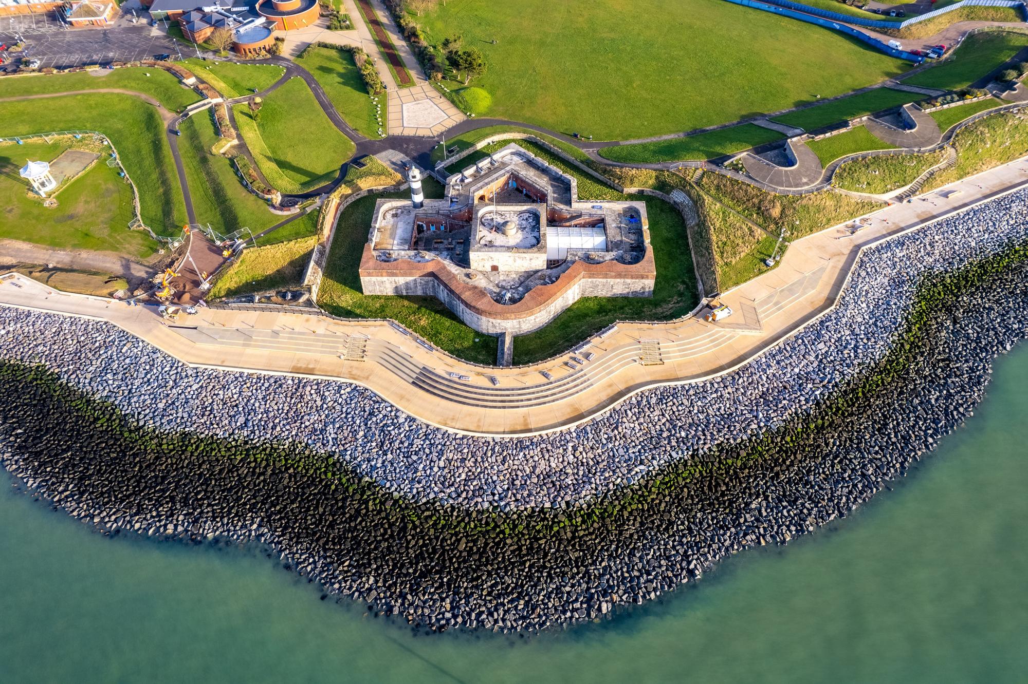 Southsea Coastal Scheme: Stunning Drone Footage Captures Ongoing Work ...