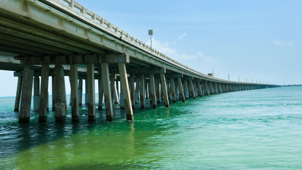 <p>Connecting the islands of the Florida Keys, Route 1 offers a 113-mile-long scenic drive over turquoise waters. Imagine sunny skies, sandy beaches, and the special Key deer as you move from one island to another, finishing at the well-known Key West.</p>