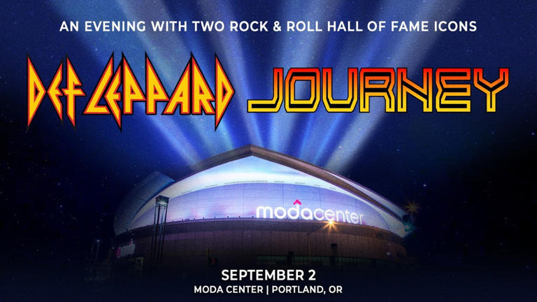DEF LEPPARD and Journey to perform in Portland; tickets available Friday