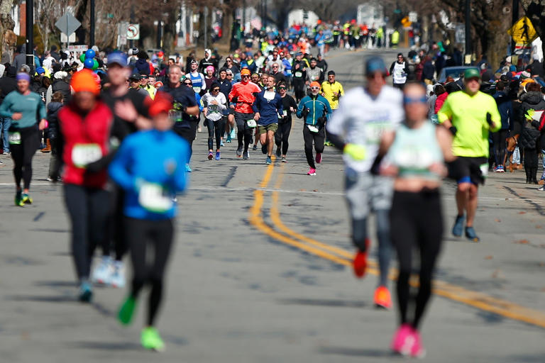 New Bedford Half Marathon Thousands of runners hit the streets. Here's