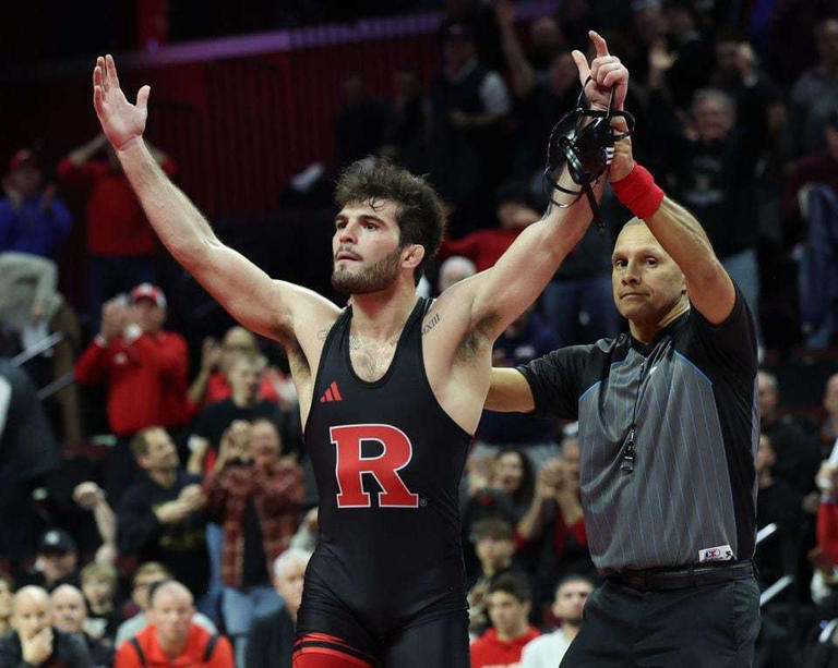 Rutgers wrestler, 3 more N.J. natives earn atlarge bids for NCAA