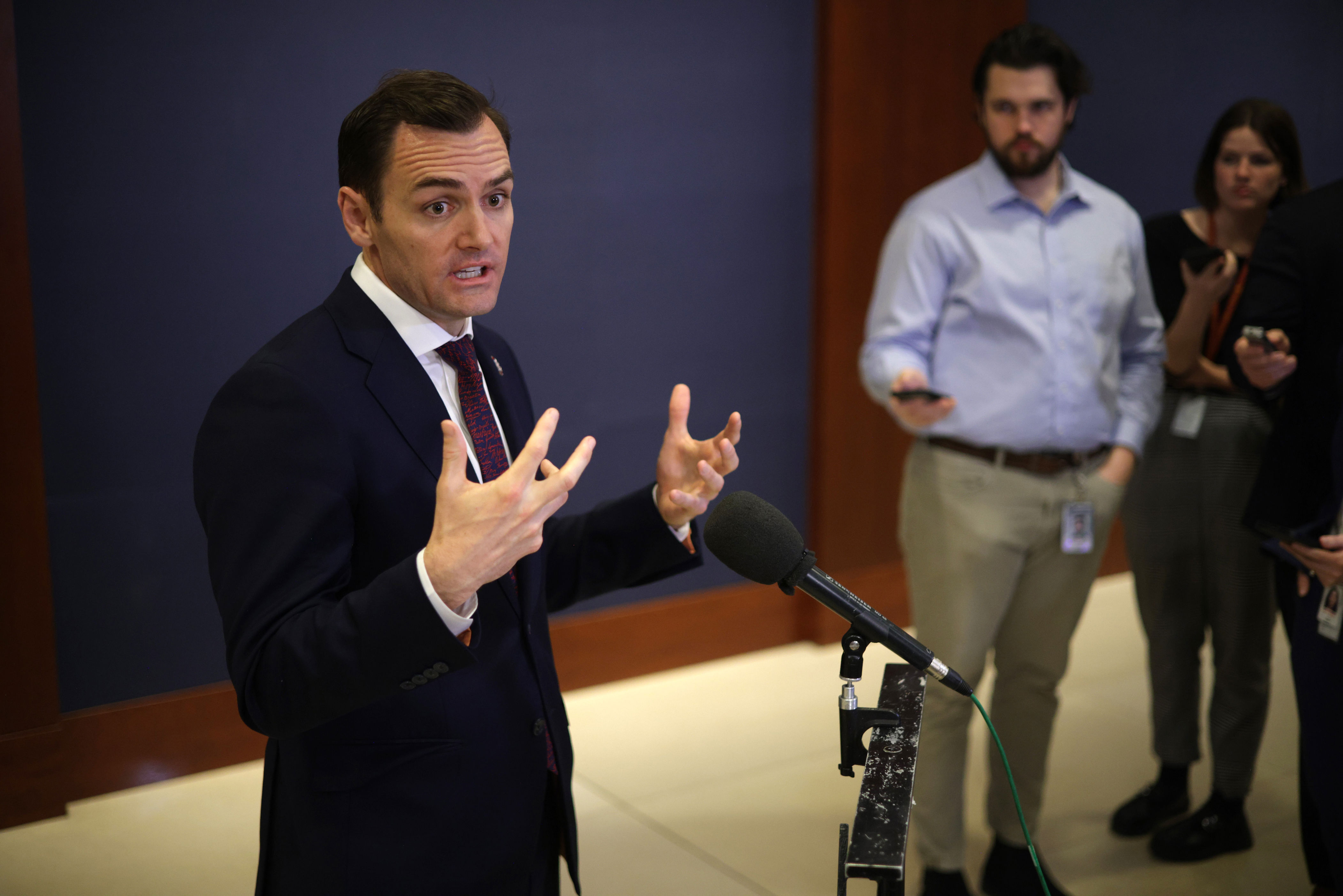 wisconsin congressman mike gallagher hints death threats may be behind his early resignation